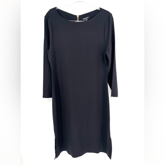 Karen Millen Dresses & Skirts - Karen Millen Black Dress Sheath Long Sleeve Size 12